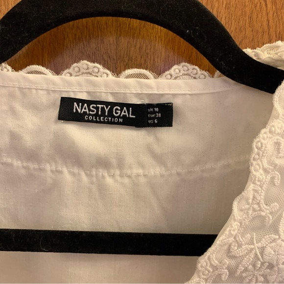 Cropped Nasty Gal blouse - Picture 2 of 4